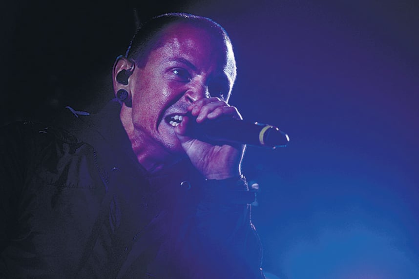 Bennington vino a Argentina por primera vez en 2010, cuando Linkin Park ofreció un show en Vélez.