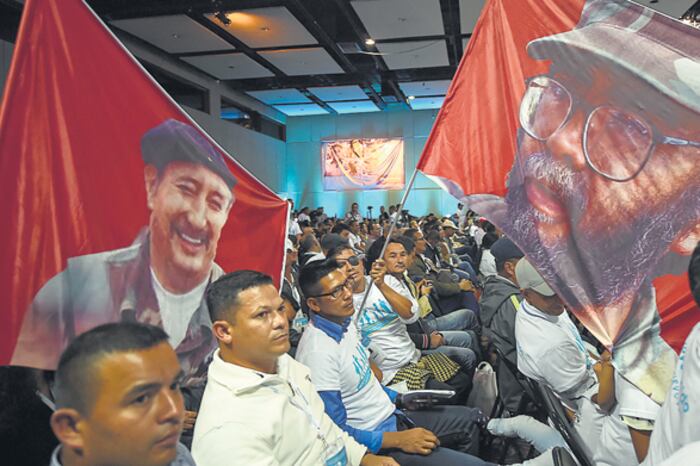 El Congreso de las FARC se instaló el domingo en Bogotá y concluye el viernes.