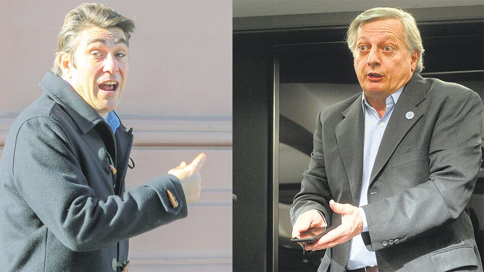 El flamante ministro de Energía, Javier Iguacel, y su antecesor, Juan José Aranguren, dos de los involucrados.