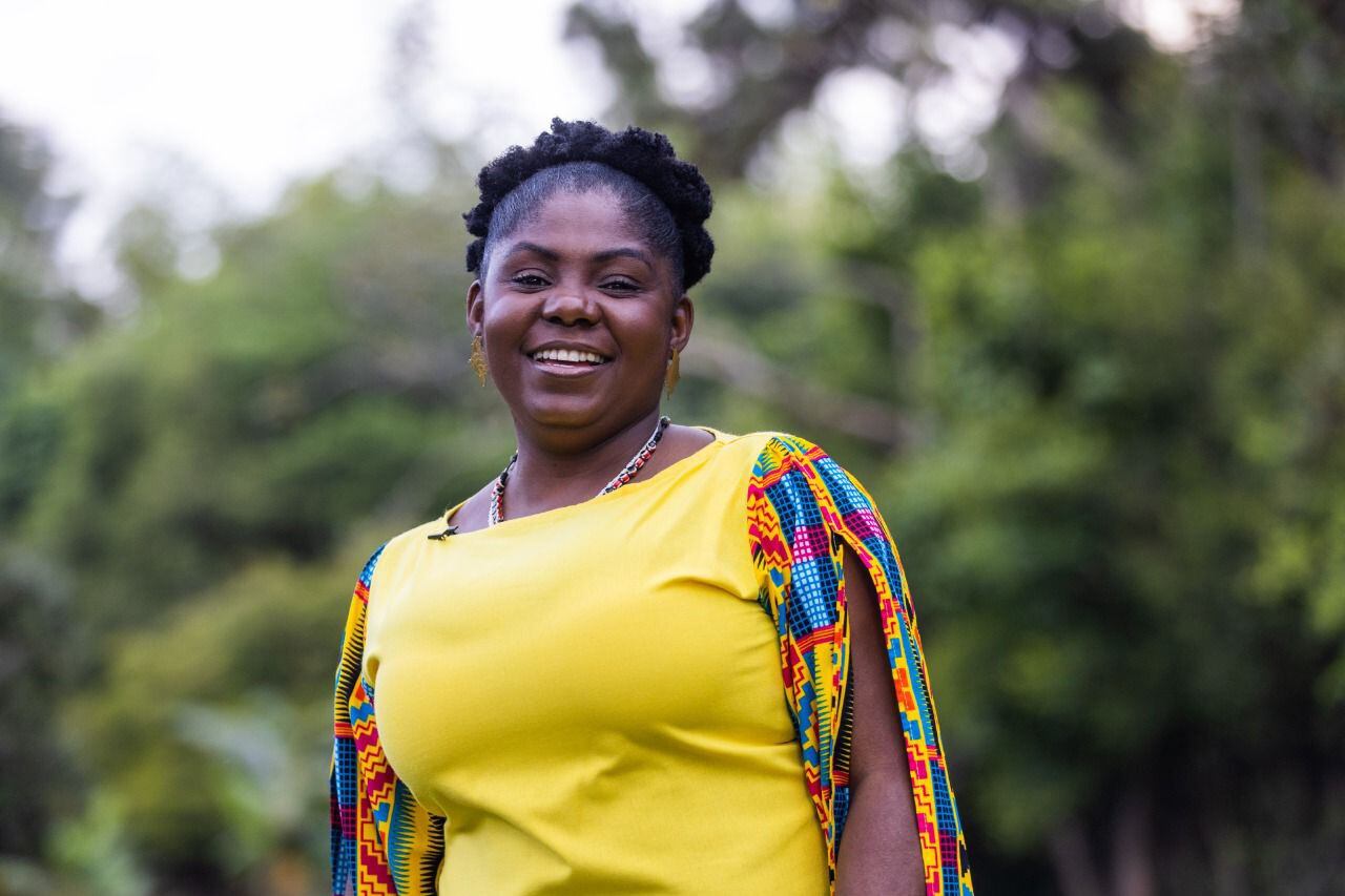 Francia Márquez, candidata a vicepresidenta de Colombia.