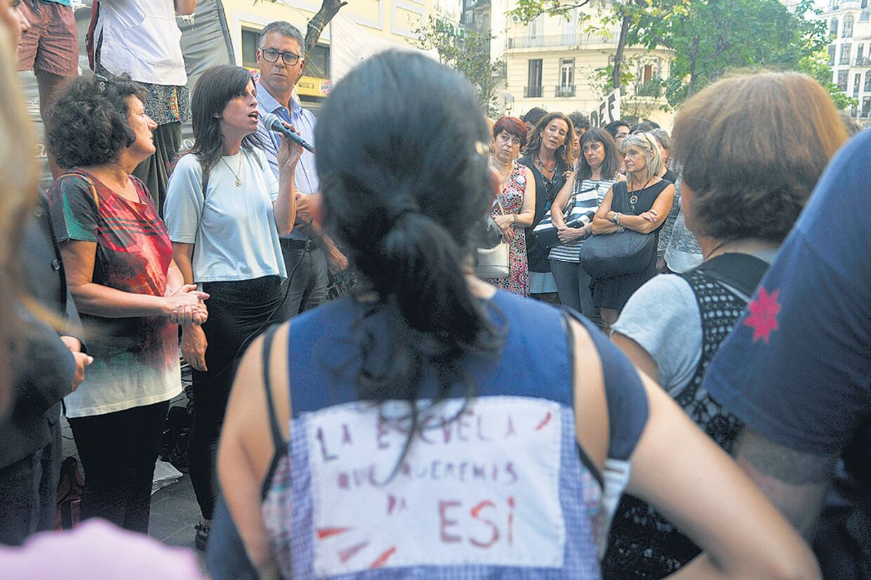 La convocatoria fue mientras Larreta inauguraba el ciclo legislativo.