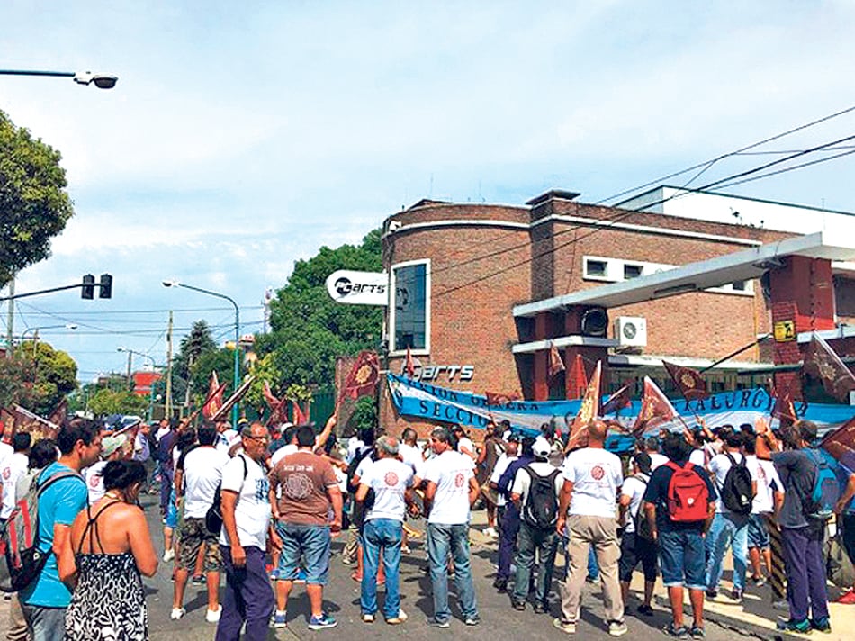 La planta de Vicente López de Banghó, con 205 trabajadores despedidos y otros 600 en peligro. 