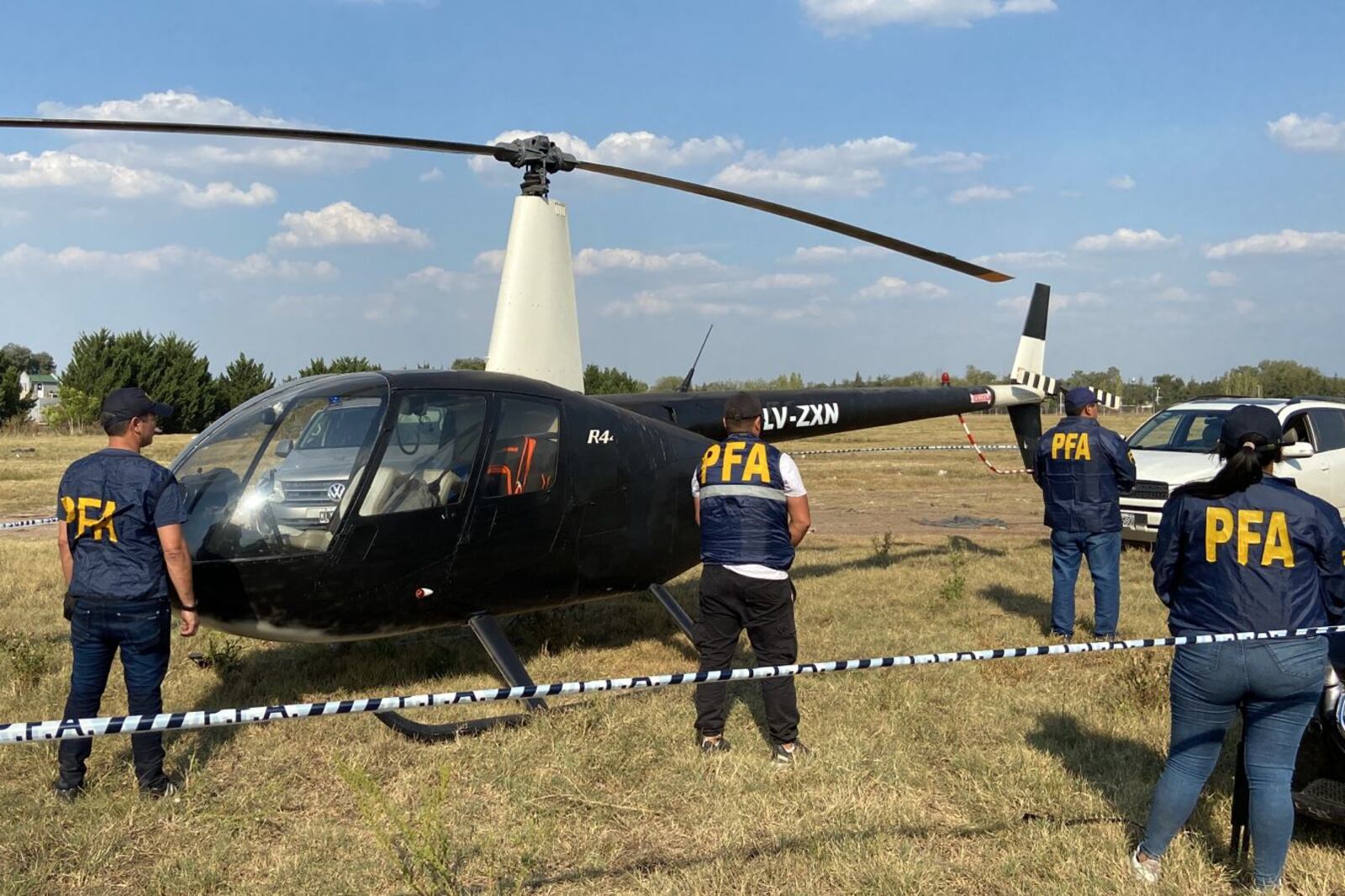 El plan de Alvarado para evadirse del penal de Ezeiza incluía nada menos que un helicóptero modelo Robinson 44.