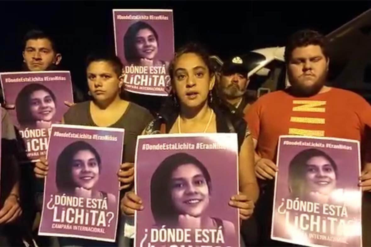 Carmen Elizabeth Oviedo Villalba, "Lichita", de 15 años, está desaparecida desde hace ocho meses. 