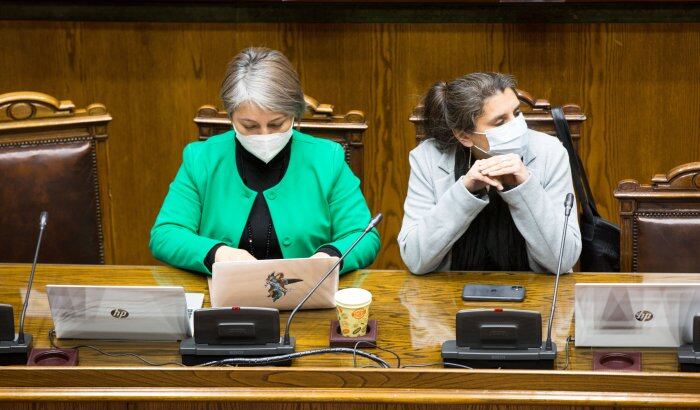 Sala del Senado. Fuente: Página del Senado de Chile