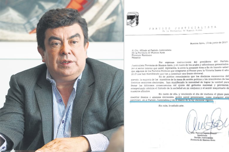 Fernando Espinoza, uno de los protagonistas de las negociaciones que incluyeron la carta enviada al sector de Randazzo.