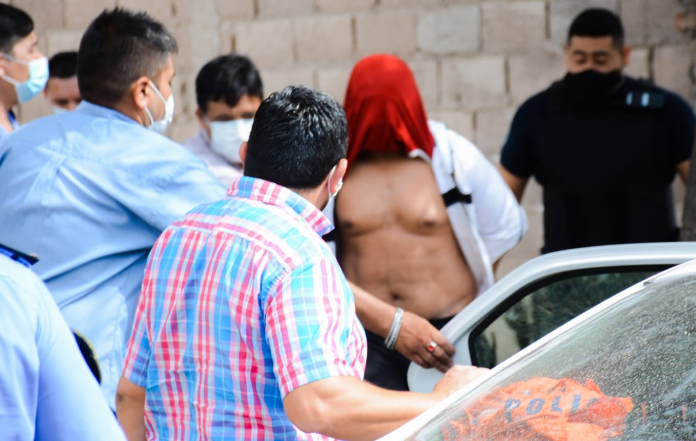 Jonathan Alexis Tejeda Peralta, único detenido.