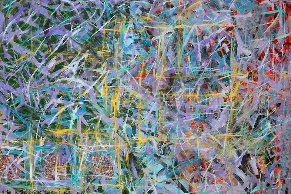 Miguel Passerini: pintura sin título, 1989. 