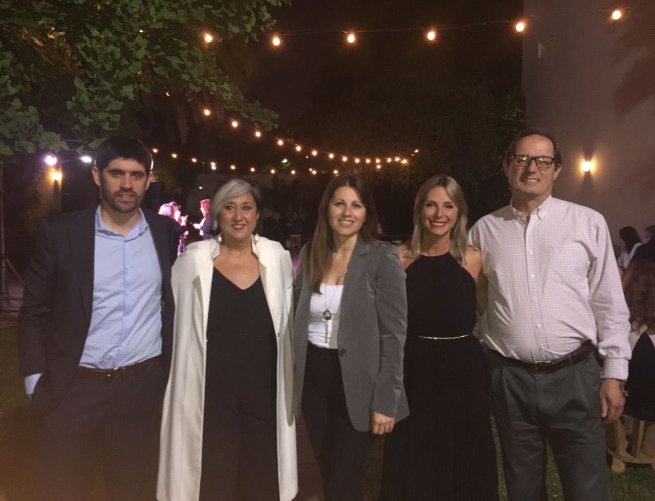 Juan Ignacio Perucchi, gerente general de Libra Seguros; Myriam Clerici y Soledad Mastragostino, responsables de Innovate Brokers; Florencia Alsina, Gerente de Marketing de Libra Seguros; y Fernando Alvarez, director comercial de Libra.