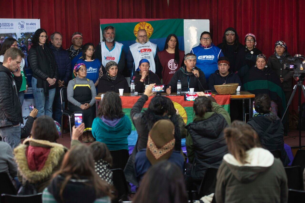 Las detenciones causaron repudios en la comunidad mapuche. 