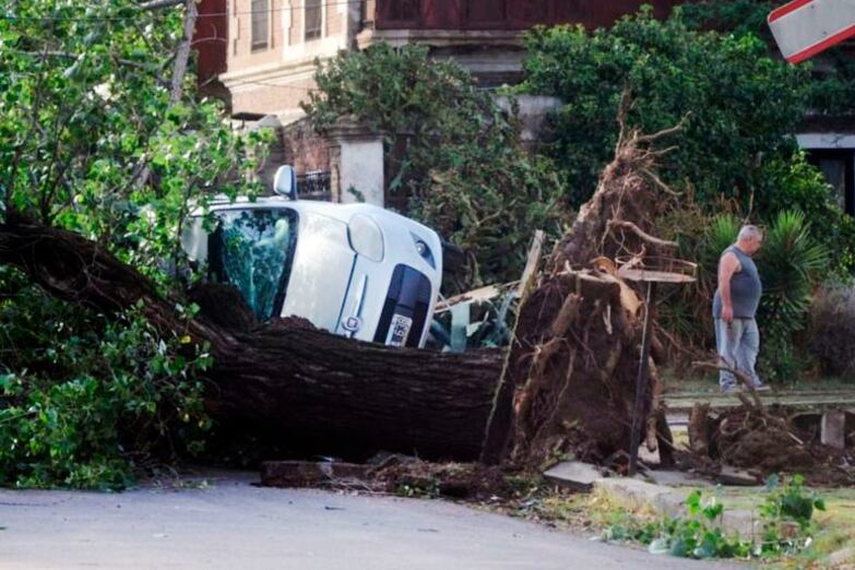 El temporal de diciembre generó cuantiosos daños en Bahía Blanca.