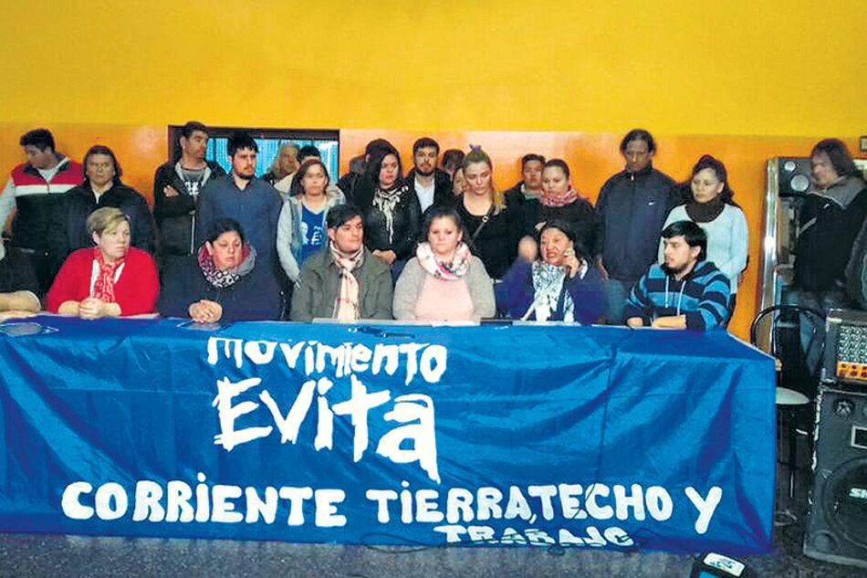 La presentación de la línea Tierra Techo Trabajo ayer en el municipio de San Martín.