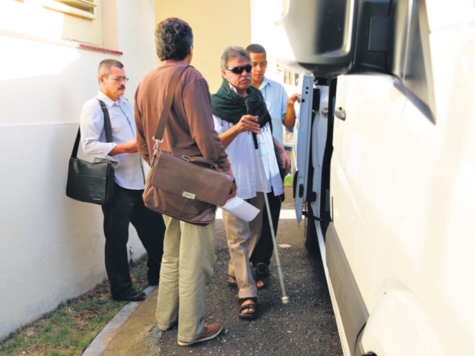 Jesús Santrich fue uno de los negociadores de paz de las FARC.