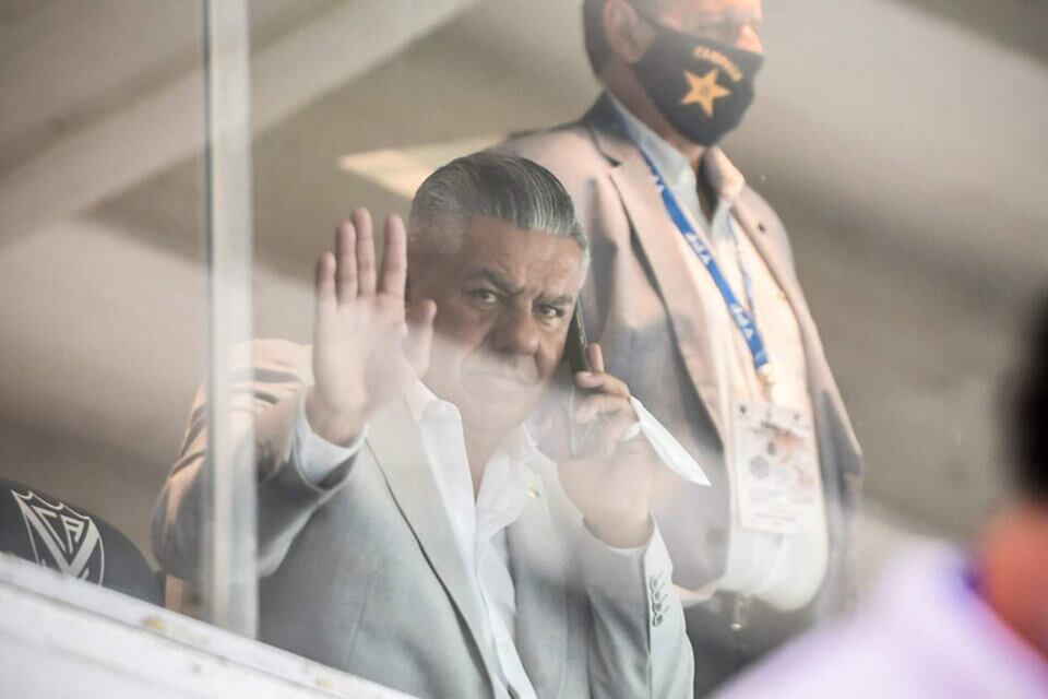 Claudio Tapia, el Chiqui, presidente de la AFA