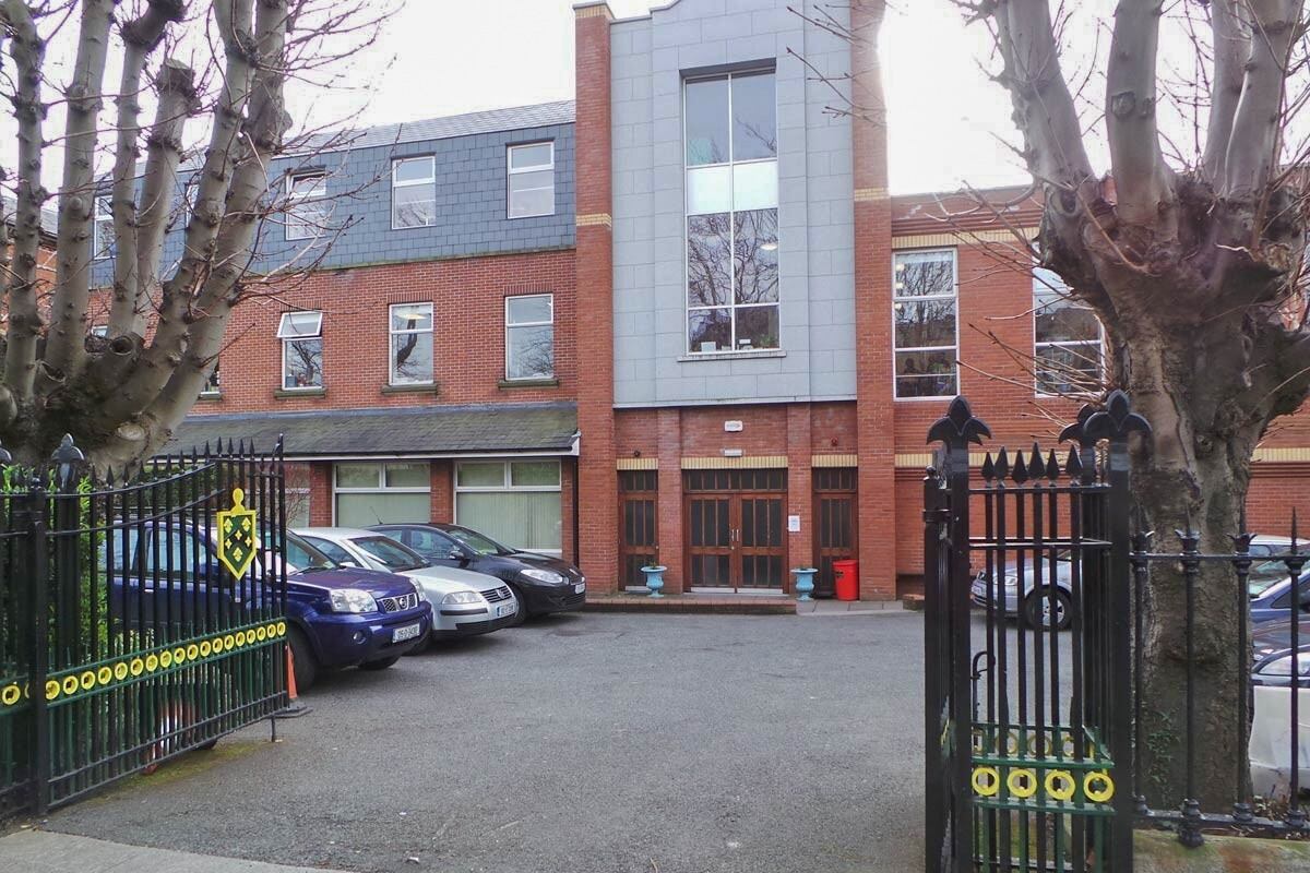El colegio Saint Conleth's de Dublín, donde el exmiembro de las SS nazis dio clases entre 1957 y 1985.