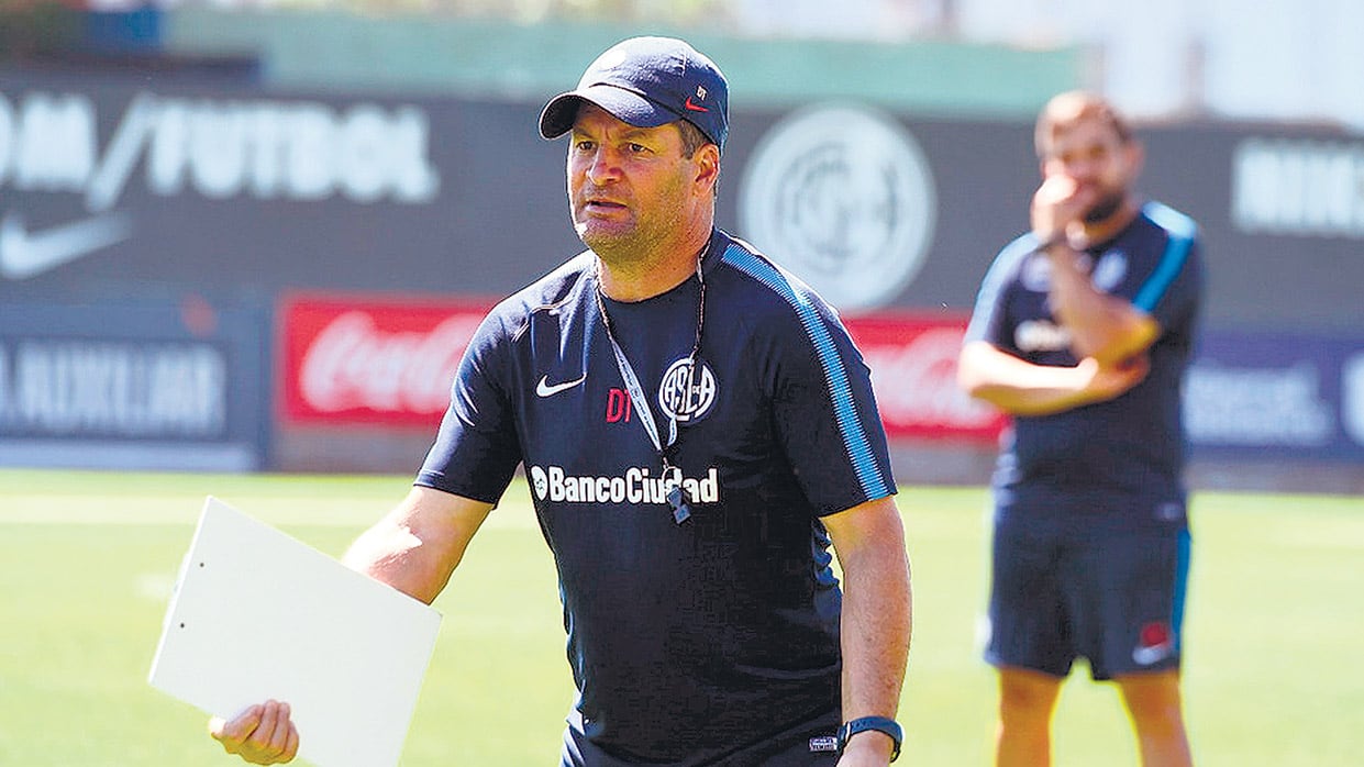 Pampa Biaggio, DT de San Lorenzo.
