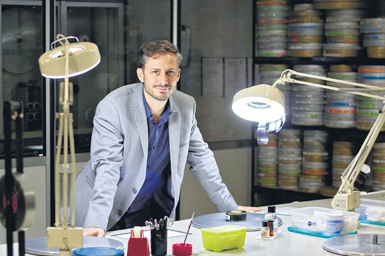 Fernando Madedo es el delegado organizador de la Cinemateca y Archivo de la Imagen Nacional.