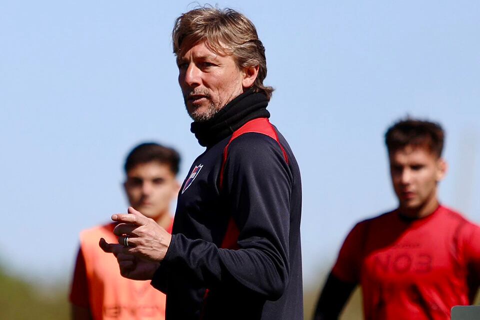 El DT Gabriel Heinze.