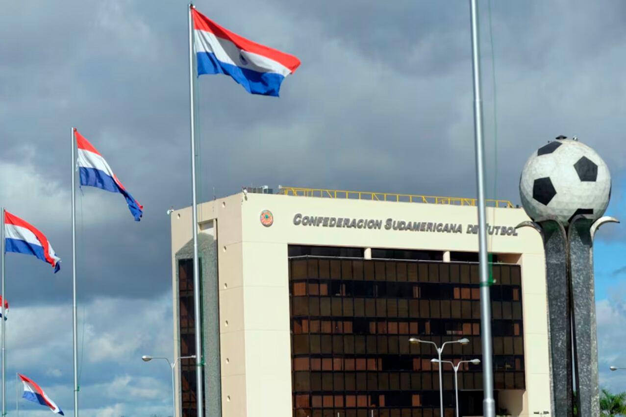 La sede de la Conmebol en Asunción del Paraguay
