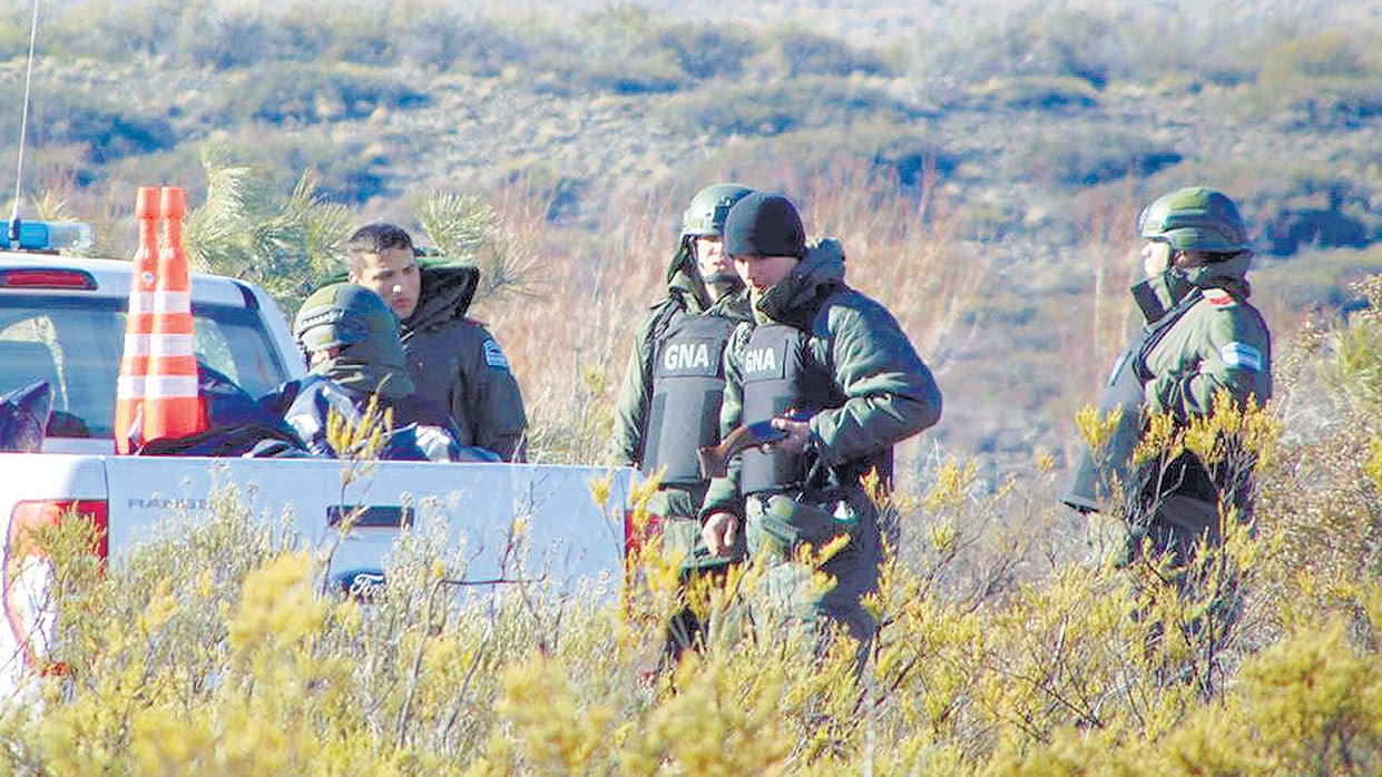 La represión de la Gendarmería terminó con la muerte de Maldonado.