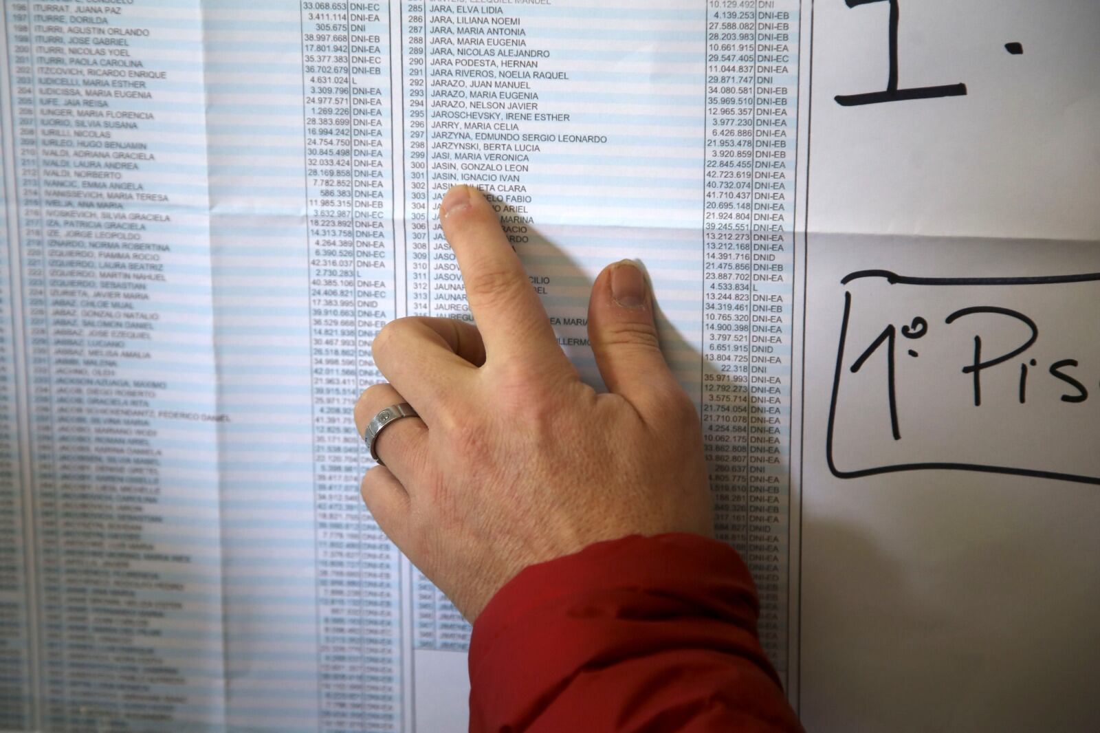 Padrón electoral PASO 2023 