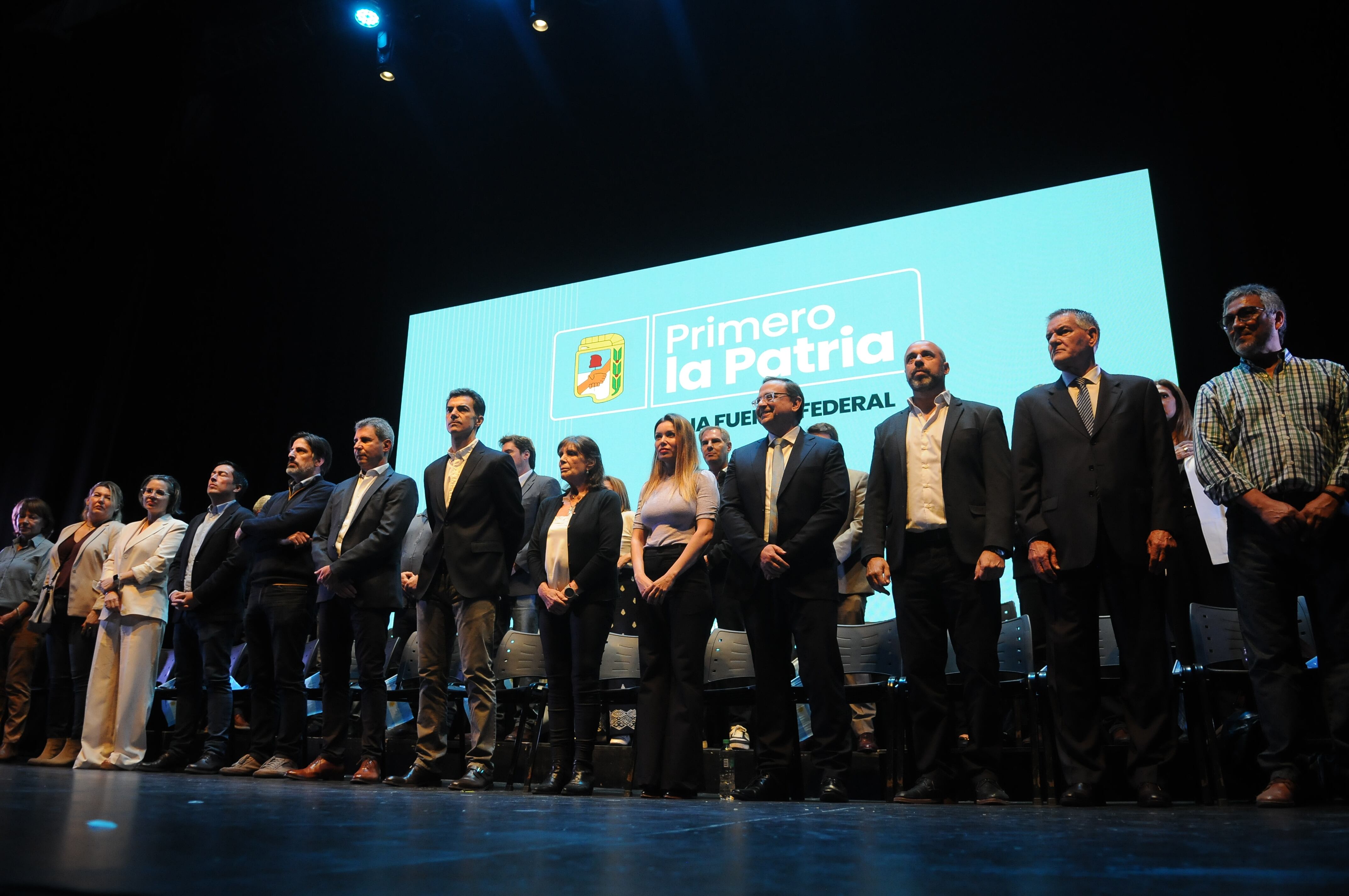 El lanzamiento de Primero la Patria, en la UMET