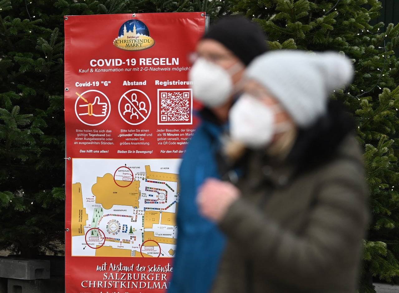 Austria impone desde el lunes un confinamiento total ante el avance de la covid-19.