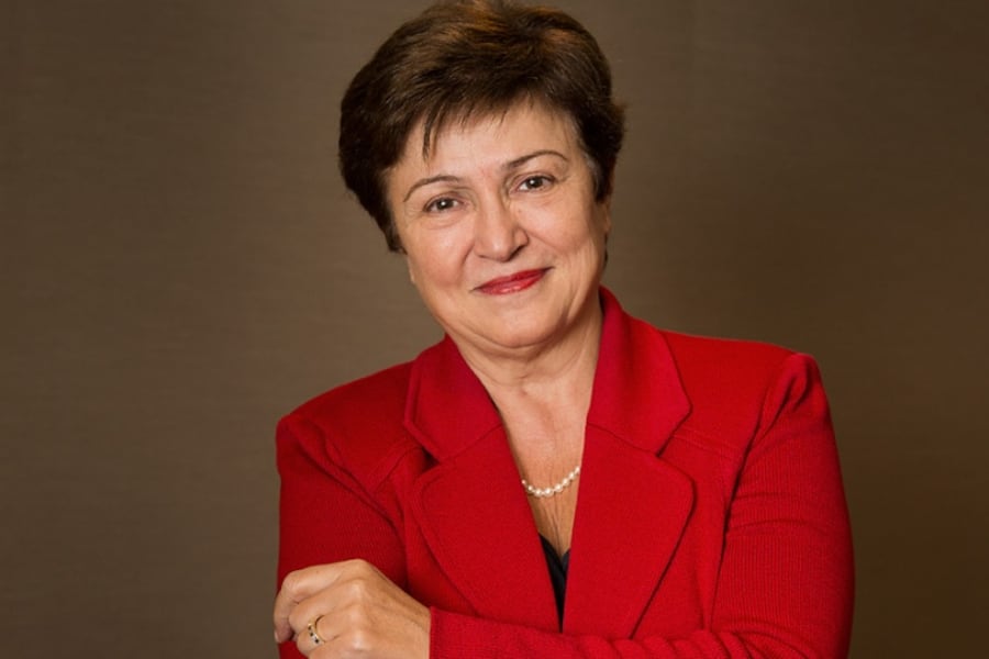 La búlgara de 69 años es la segunda mujer en la historia en liderar el FMI. (Foto: Télam)