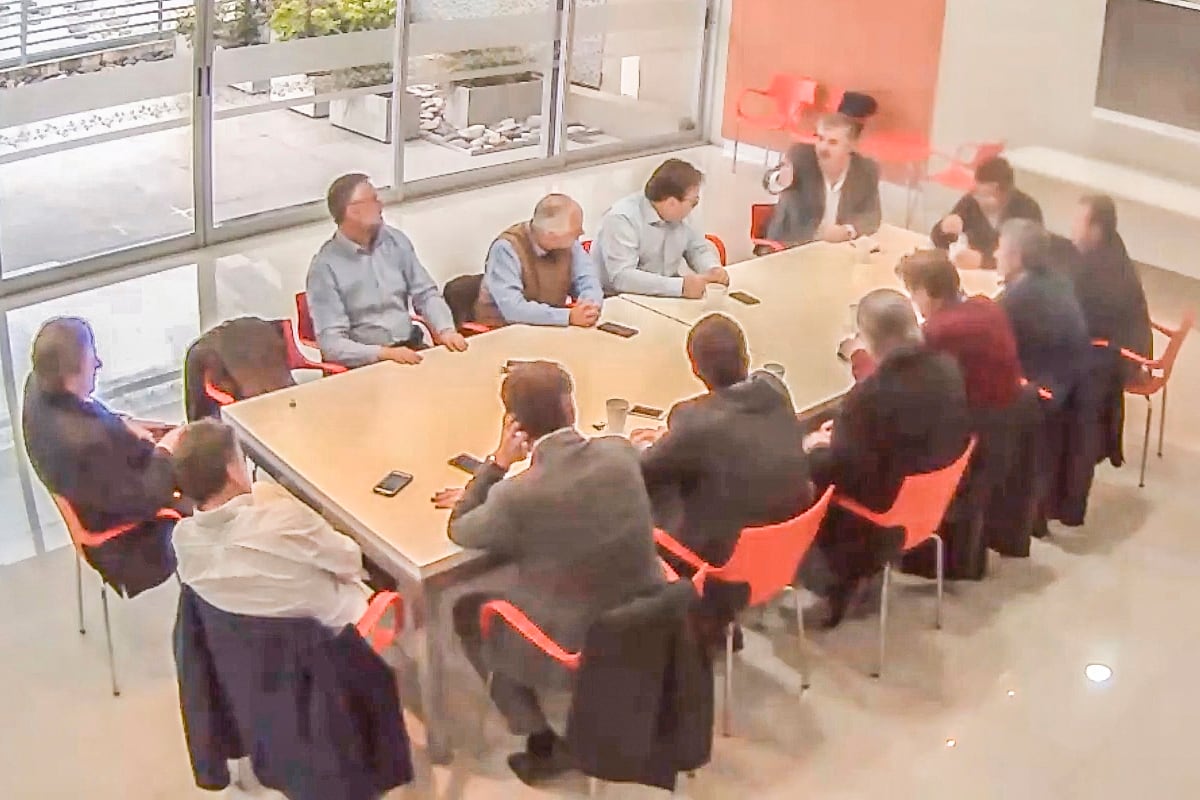 La mesa de la "Gestapo" antisindical macrista.