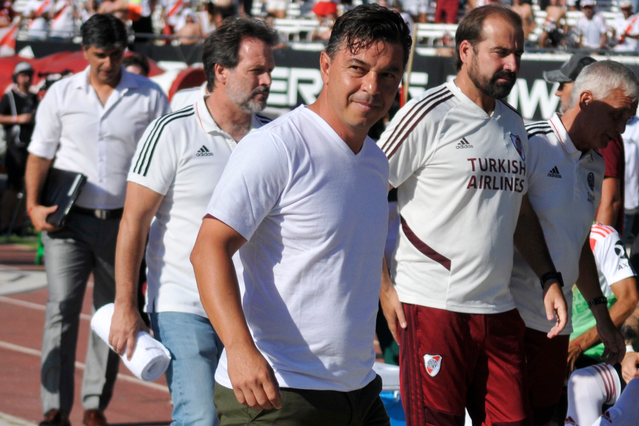 Marcelo Gallardo, DT de River Plate.