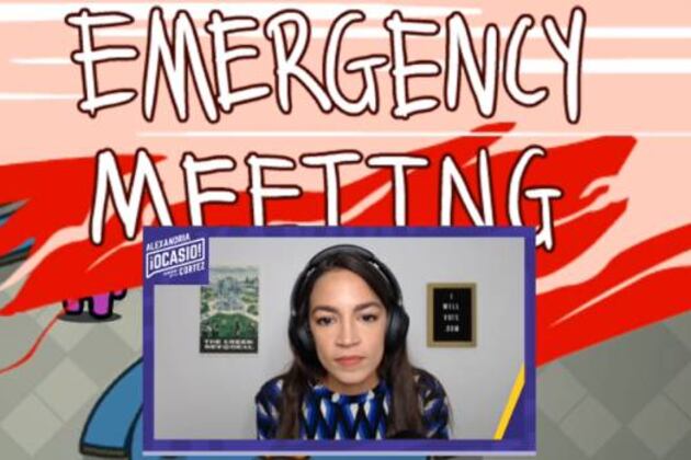 Alexandria Ocasio-Cortez jugó al Among Us en su debut en Twitch y fue vista por más de 430 mil usuarios.