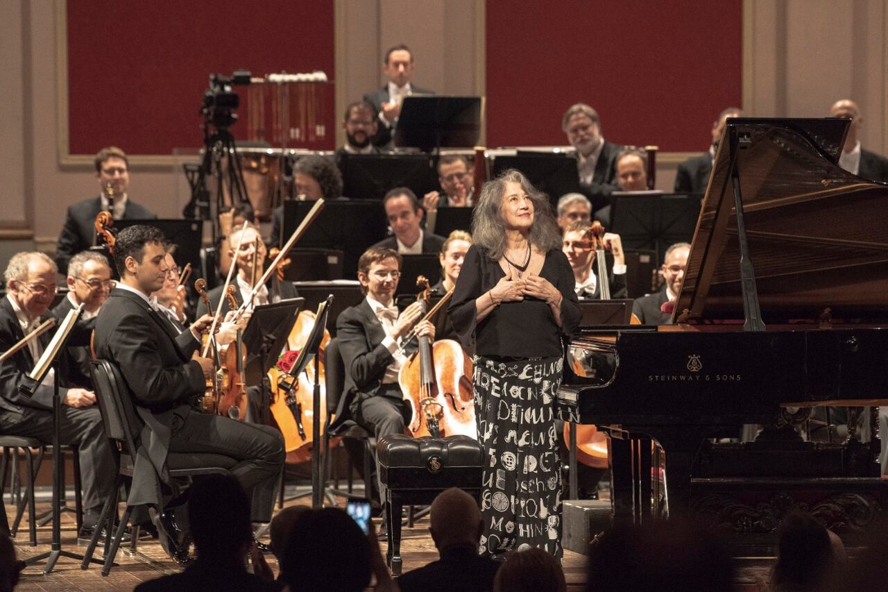 Se anuncia para agosto un “Festival Beethoven” con la pianista Martha Argerich.