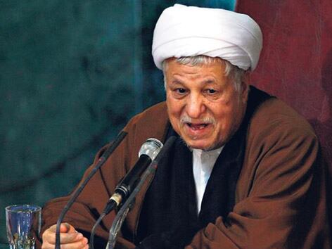 Rafsanyani fue presidente de Irán entre 1989 y 1997.