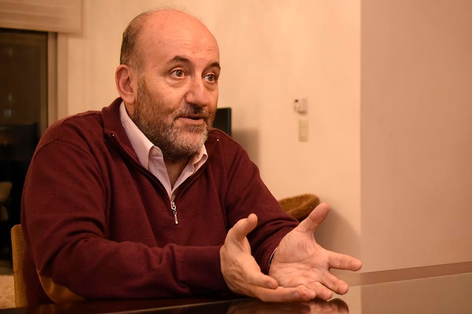 El secretario de Salud pública de Rosario Leonardo Caruana.