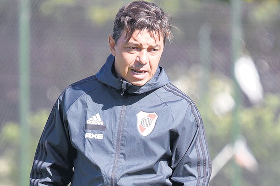 Marcelo Gallardo, DT de River.