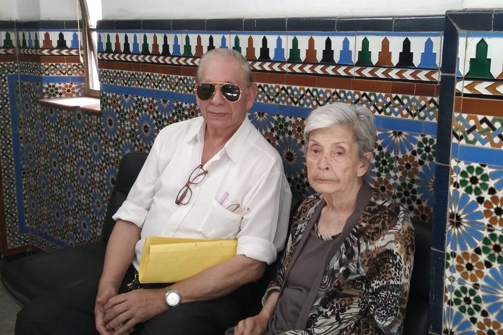 Víctor Cobos y Sonia Rey, ex detenidos.