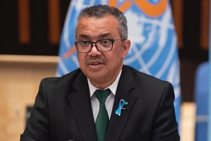 El Comité de Emergencias de la OMS, presidido por Tedros Adhanom Ghebreyesus, desaconseja emitir el nivel más alto de la alerta sanitaria por la viruela del mono (IG/@drtedros).
