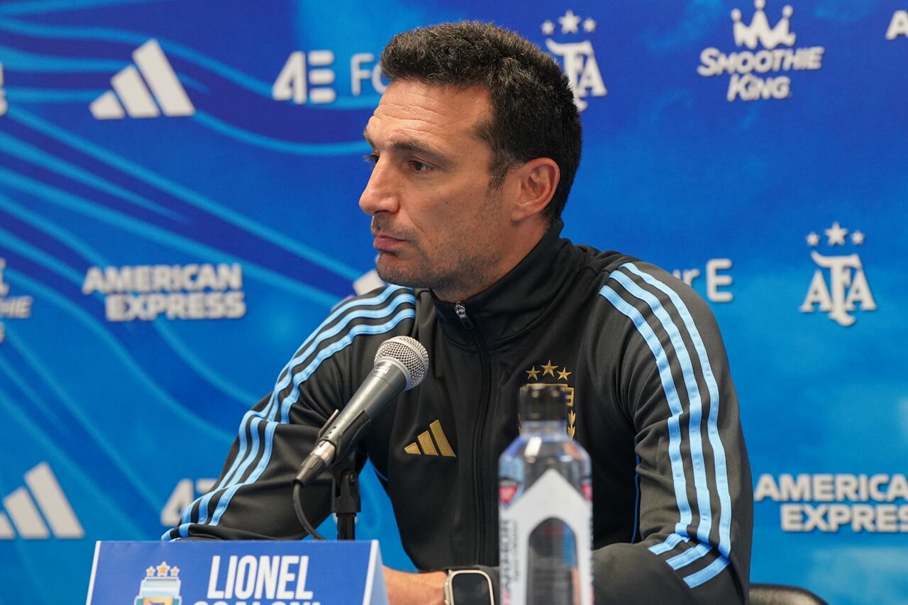 Lionel Scaloni, entrenador de la Selección.