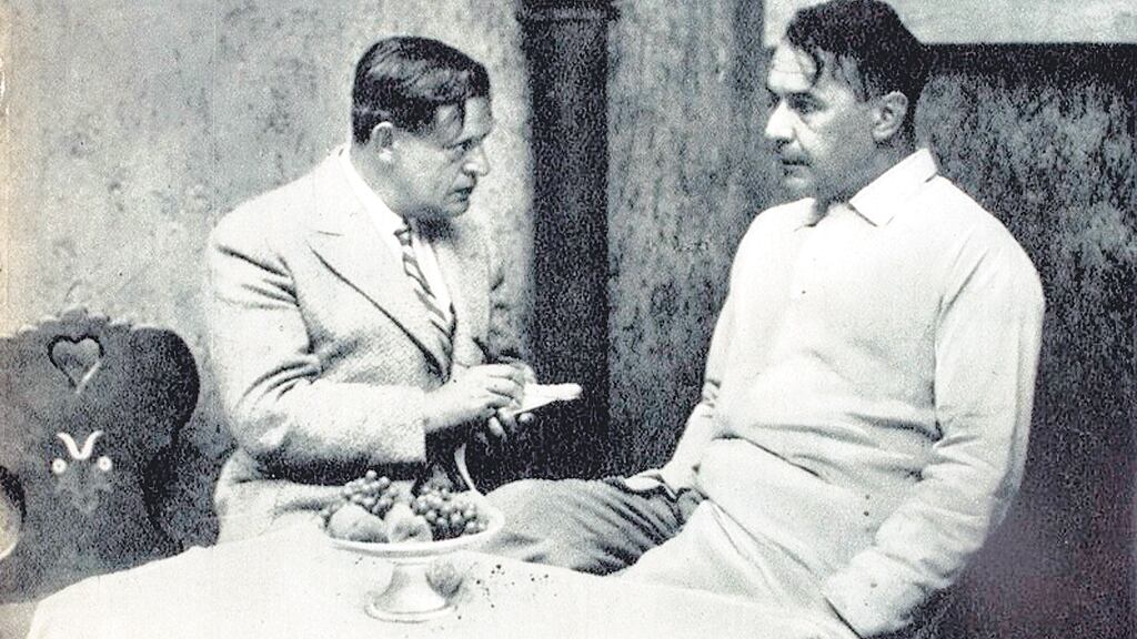 Karinthy entrevista en su lecho de muerte al legendario Dezsó Kosztolanyi.