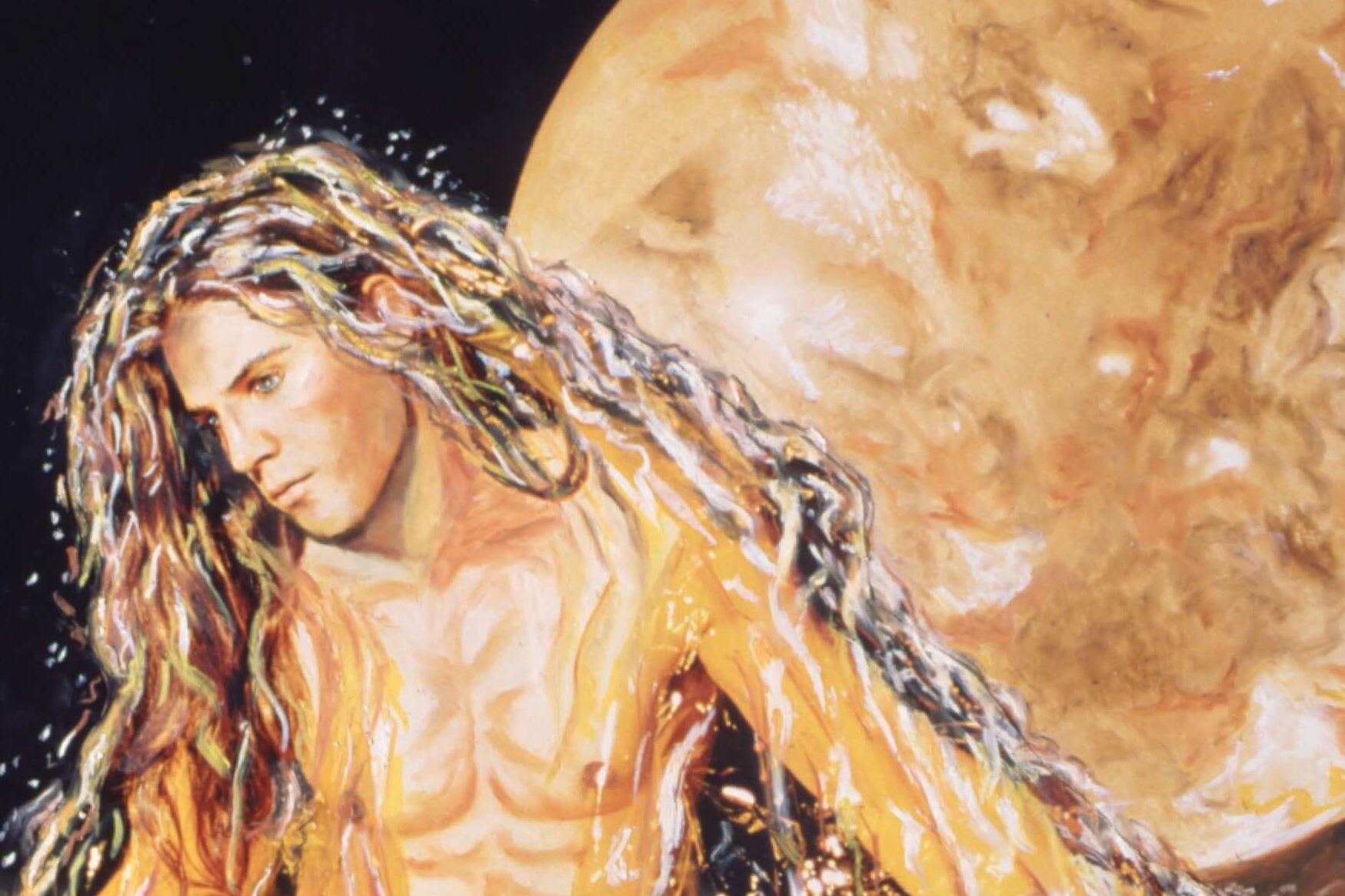 Detalle de la obra "Río de la Plata", 1997