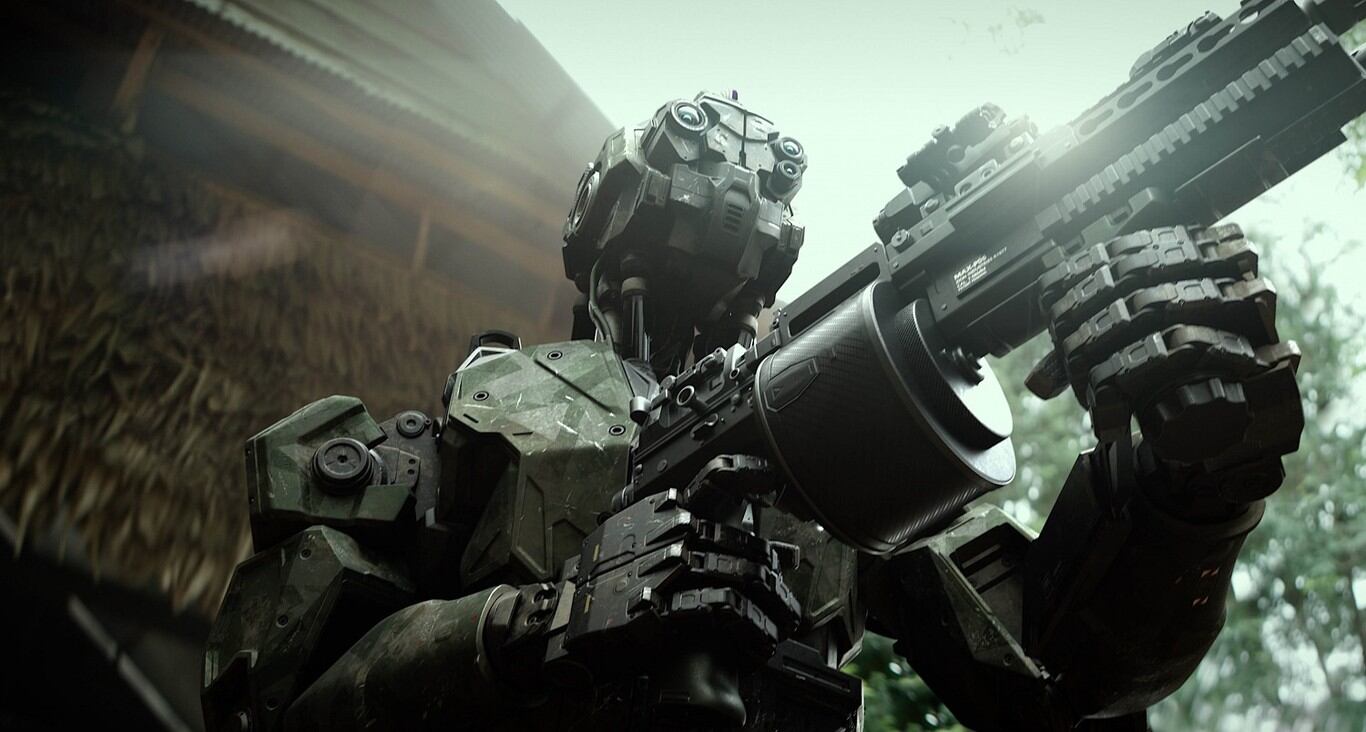 Guerreros de metal manipulados por un equipo paramilitar de los EE.UU.