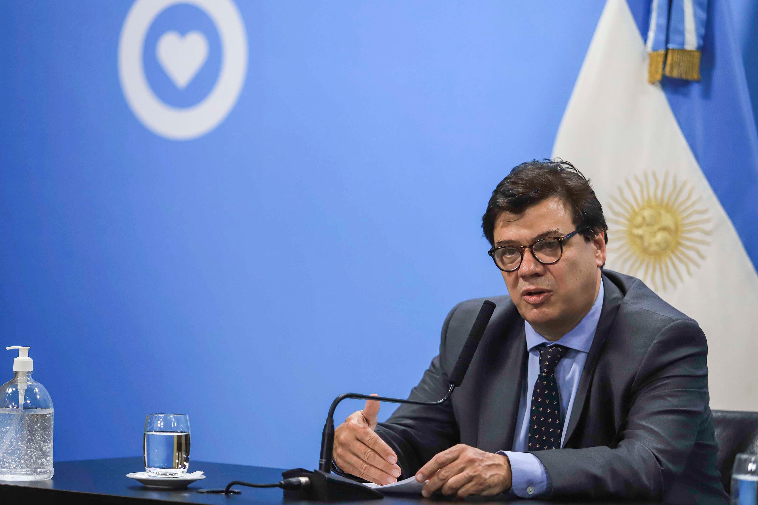 Claurio Moroni, ministro de Trabajo