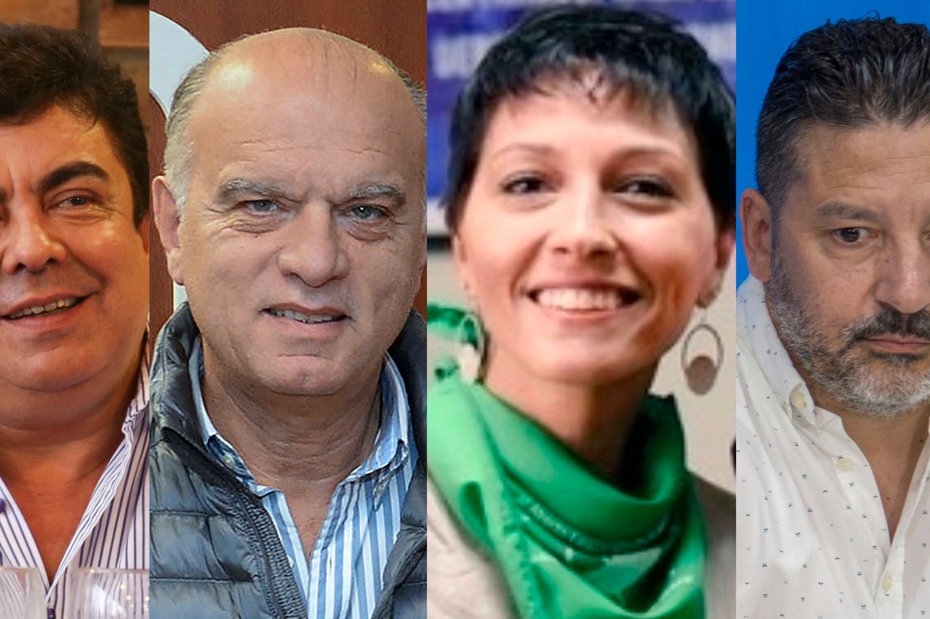 Espinoza, Grindente, Mendoza y Menéndez, ganadores y perdedores en el conurbano.