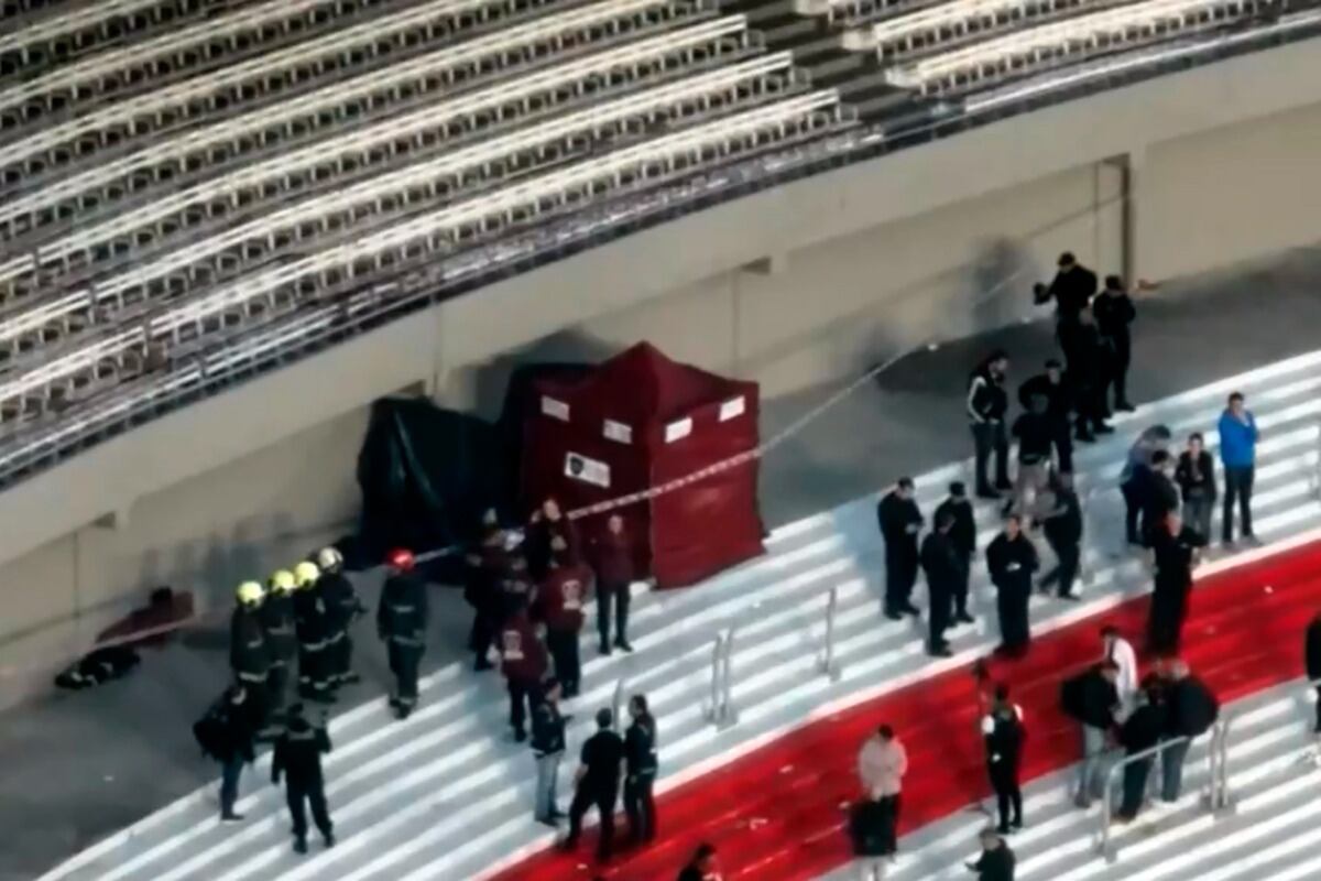 El luctuoso hecho del último sábado en la tribuna Sívori