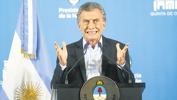 Con respuestas cortas y poco concretas, Mauricio Macri dio su segunda conferencia de prensa del año en la residencia de Olivos.