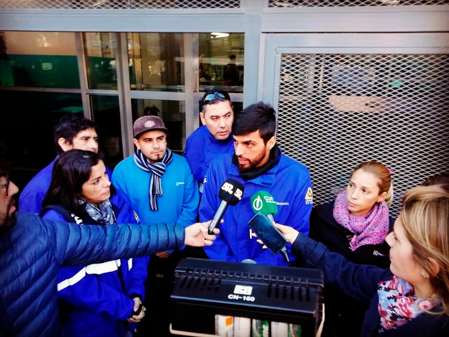 Los trabajadores llevaron una ardua lucha contra las cesantías.