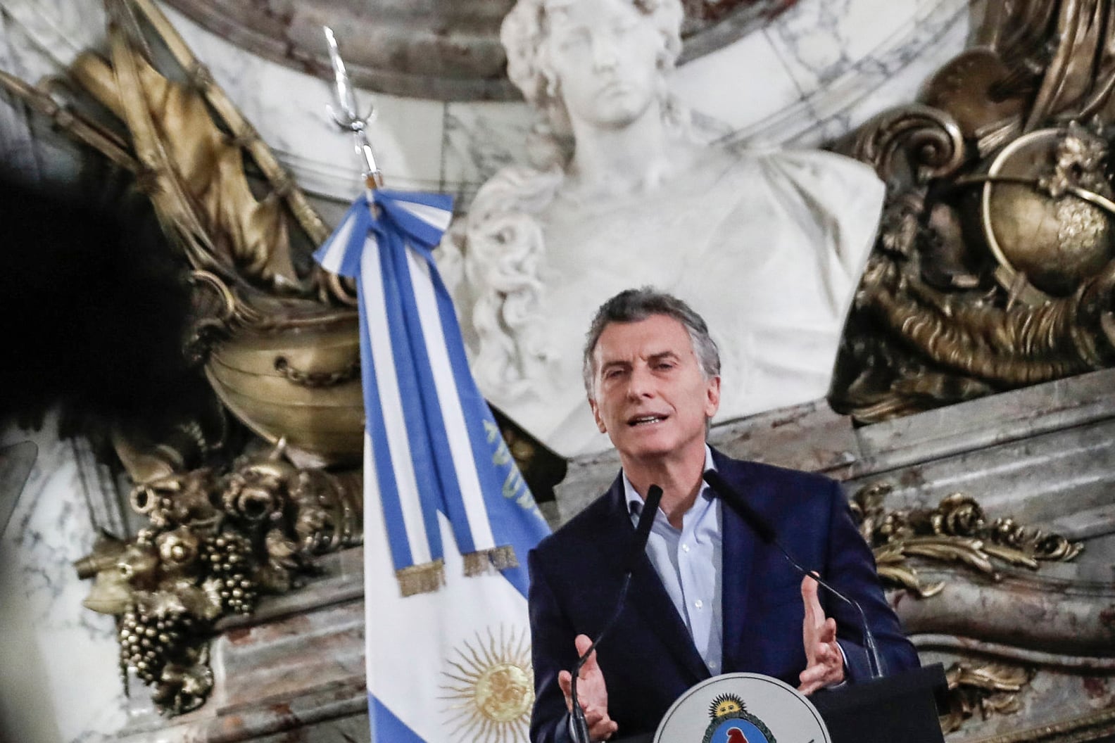 El presidente Mauricio Macri.