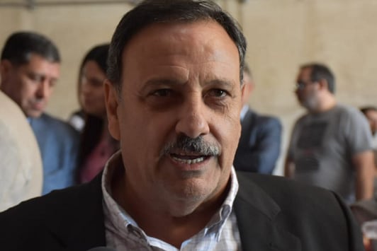 El gobernador riojano Ricardo Quintela. 