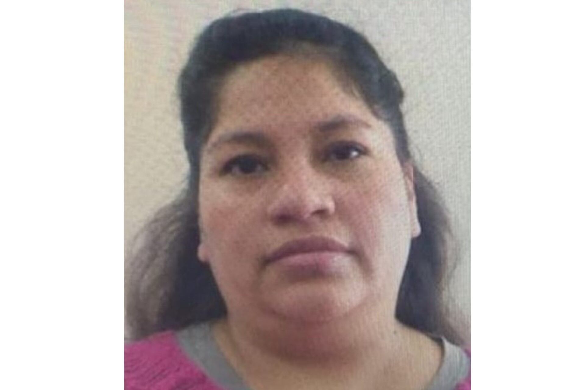 Nelly Guevara, de 43 años, es buscada por las Fuerzas Federales, acusada del delito de "facilitación a la prostitución agravada por abuso de situación de vulnerabilidad de las víctimas". Imagen: Ministerio de Seguridad