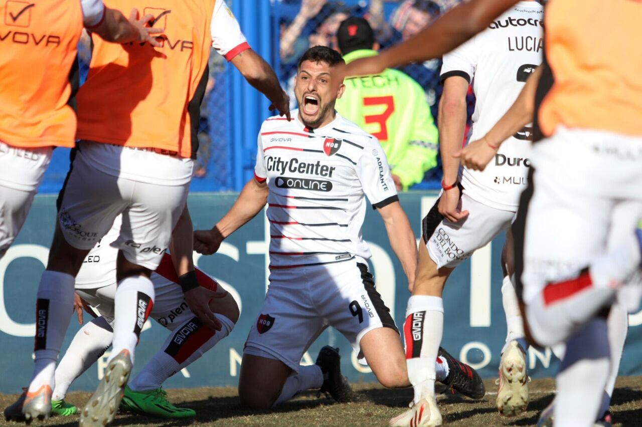 El desahogo de García por el gol que le dio el triunfo a Newell's